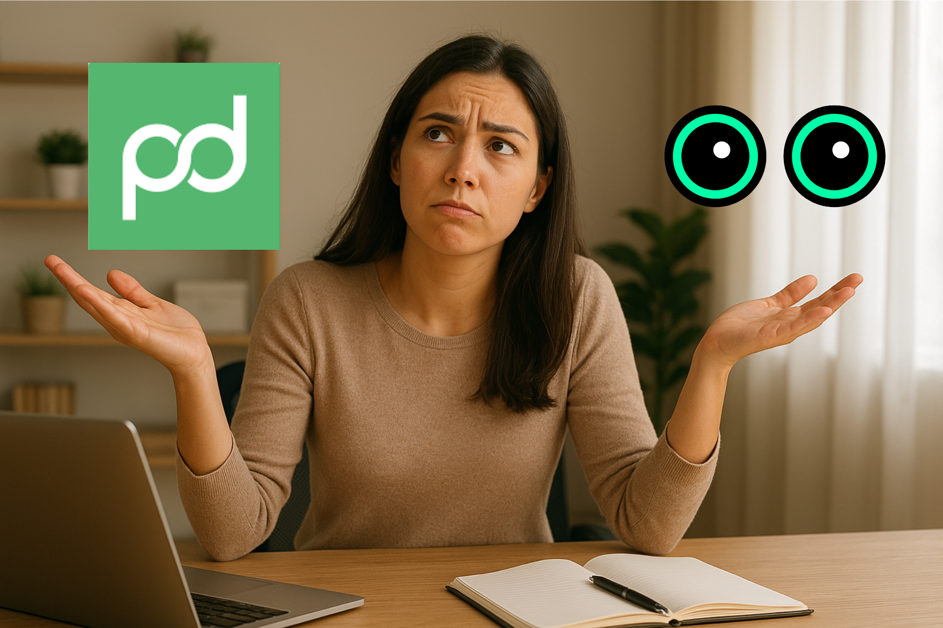 Comparison showing PandaDoc document editor versus LLeMental template preservation for proposal automation and AI document generation